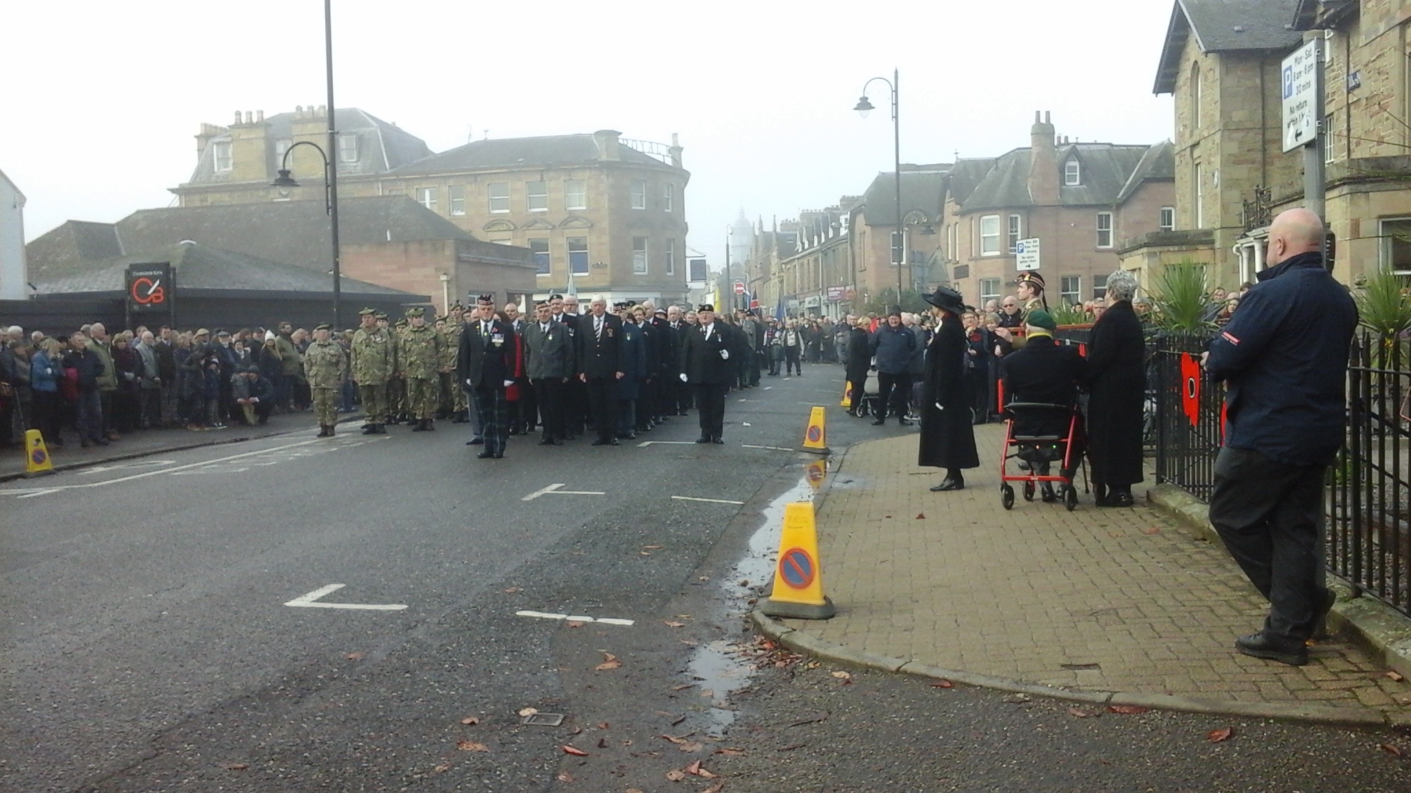 Zoom in 51 Dingwall Remembrance 2018
