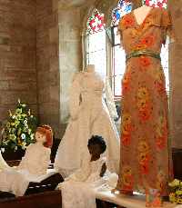 Zoom in wedding dress display 23