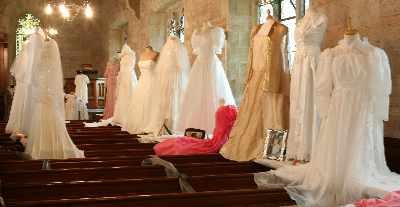 Zoom in wedding dress display 24