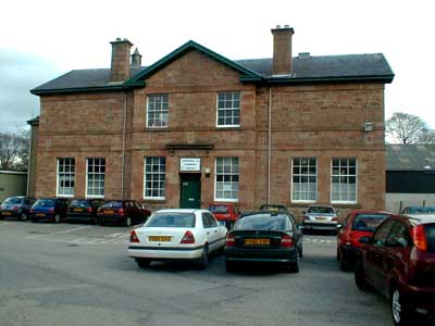 Front view of Dingwall Community Centre