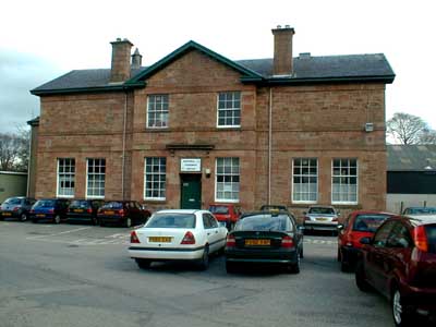 Zoom in Front view of Dingwall Community Centre