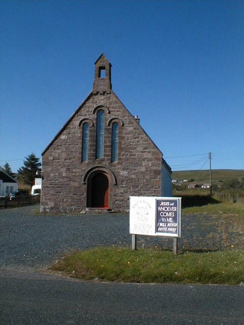 Zoom in Church of Scotland Aultbea