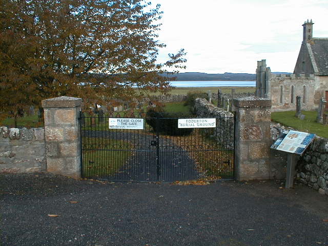 The entrance to the burial ground.