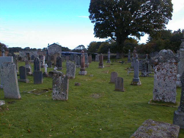 Some of the older gravestones.
