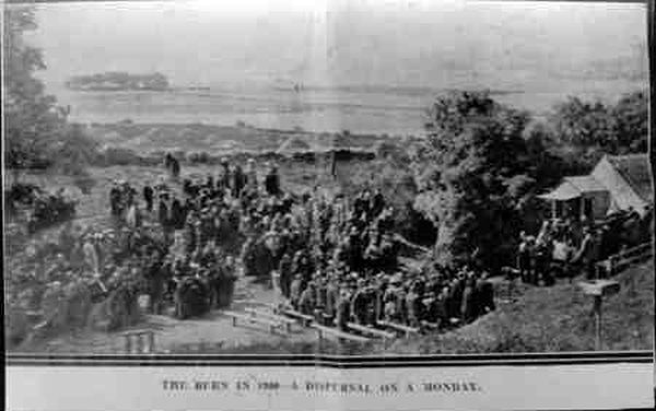 Zoom in Ferintosh Burn - Date unknown (wet again).