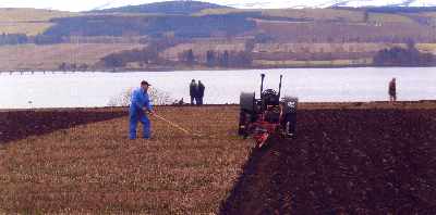 Zoom in Ploughing Match at Findon Farm