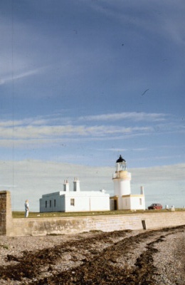 Zoom in Chanonry Point with its outstanding lighthouse