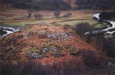 Zoom in Creag an Fhamhair, Ancient Fort