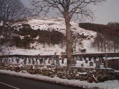 Zoom in New churchyard, Gairloch