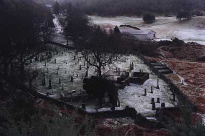 Zoom in Old Churchyard, Gairloch