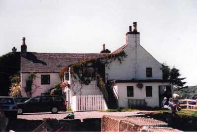 Zoom in Badachro Inn