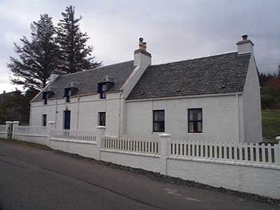 Zoom in Honeysuckle Cottage and Shop, Badachro