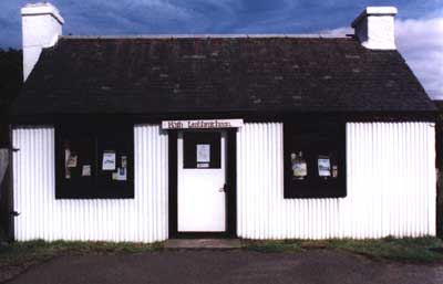 Zoom in The Bookshop, Gairloch