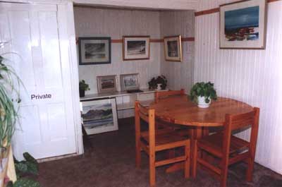 Zoom in The Bookshop, Gairloch