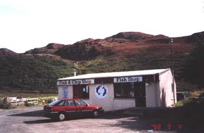 Zoom in Fish Shop, Gairloch