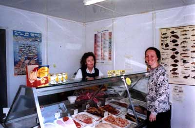 Zoom in Fish Shop, Gairloch