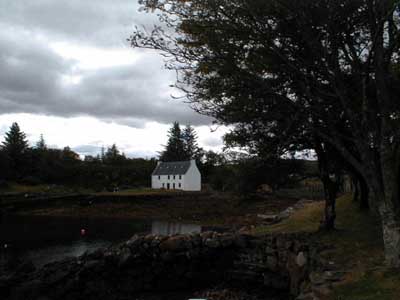 Zoom in Dry Island, Badachro
