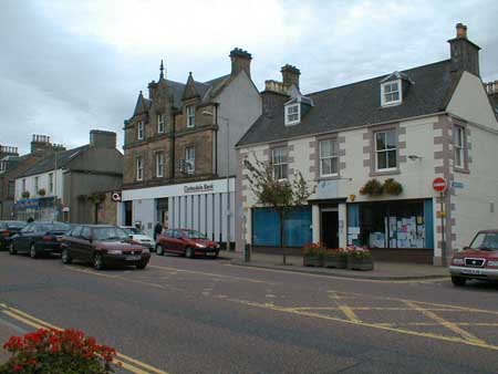 Zoom in The Clydesdale Bank, High Street, Invergordon.