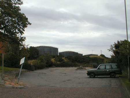 Zoom in The oil storage tanks are a relic of Invergordon's role in both World Wars.