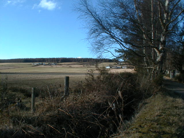 Looking north-west from Tore School