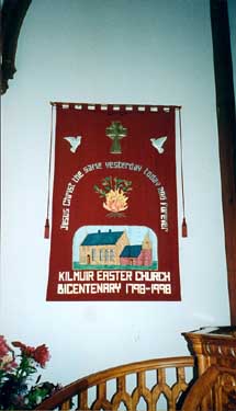 Banner produced by Kilmuir and Logie Easter Guild