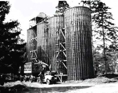 Storing (silo at Rhives)