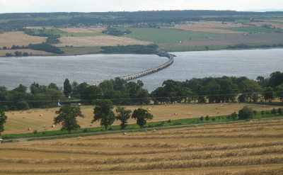 Zoom in The Cromarty Firth and Bridge from rear of Ardullie Farm cottages - photo 1