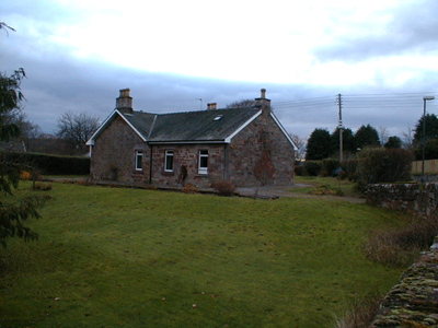 A typical sandstone cottage.