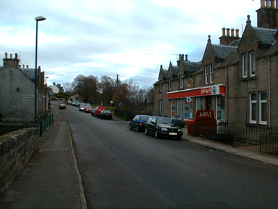 The Main Street in Munlochy