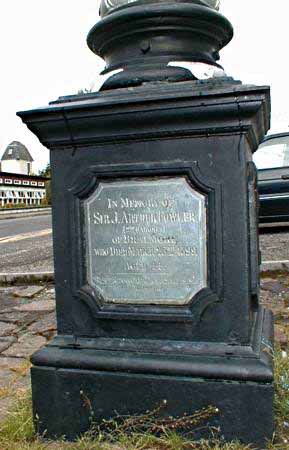 Zoom in ULLAPOOL VILLAGE CLOCK - plaque