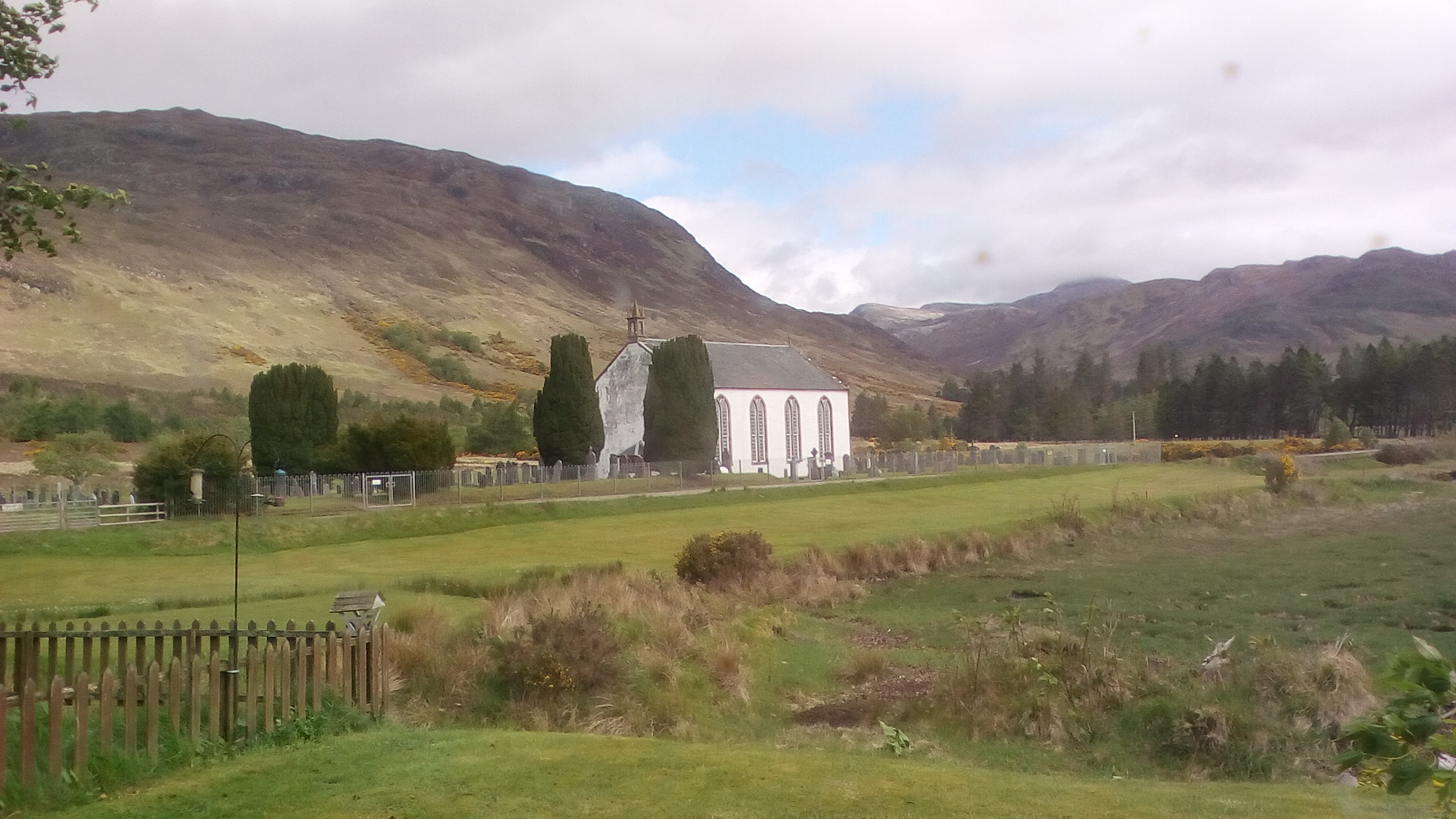 Zoom in Lochcarron East Church