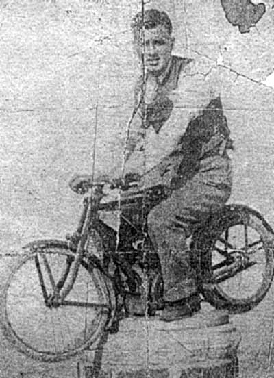 Zoom in Sandy Maclaren at the top of Ben Nevis