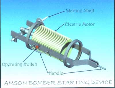 Starting device for Anson bomber.