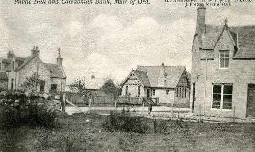 Public Hall and Caledonian Bank, Muir of Ord