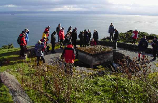 Zoom in Adjacent, smaller, gun emplacement (2008)