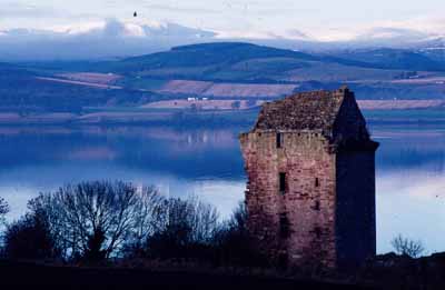 Zoom in Castlecraig and the view across the Cromarty Firth towards Evanton