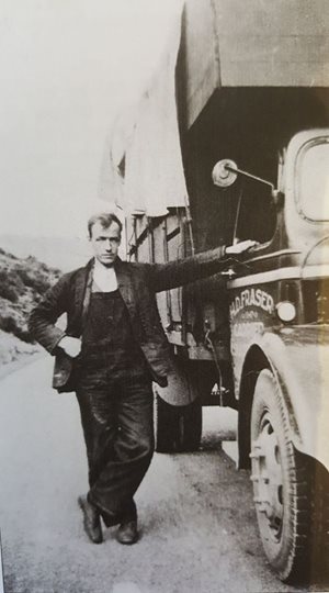 Hugh Fraser, founder of the Black Isle haulage firm of H D Fraser.