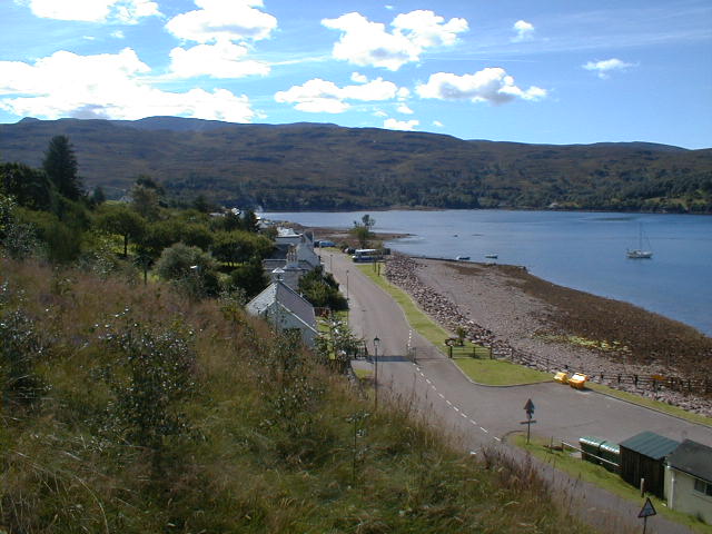 Zoom in Beach at Shieldaig