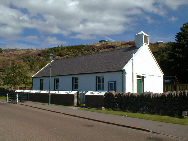 Zoom in The Church of Scotland, Shieldaig