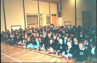 Zoom in Our first day in our New School