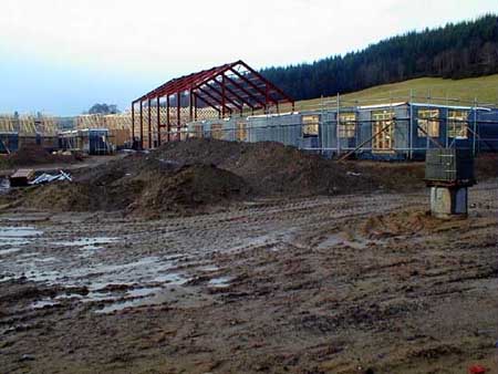 Zoom in Photographs of our new school being built - pupil photo 1