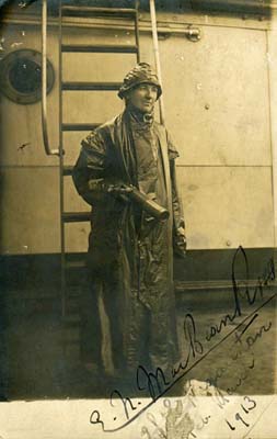 Zoom in Dr E. N. MacBean Ross on board the on board the SS Nigaristan(1913)