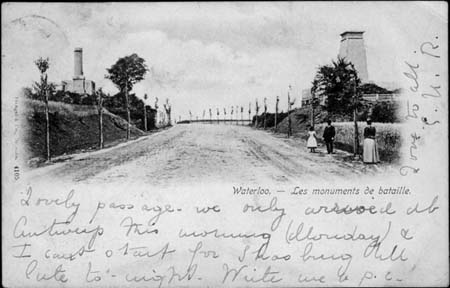 Postcard from Waterloo, to Mary, 1898