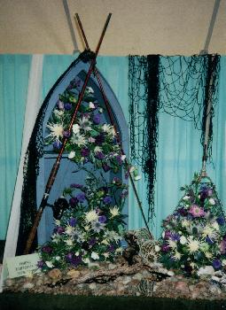 Fishing Display Dornoch Show Aug 1999