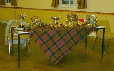 The Trophy Table - Prize Giving 2000