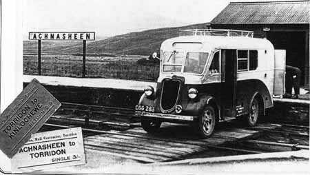 Zoom in Collecting the Torridon mail.