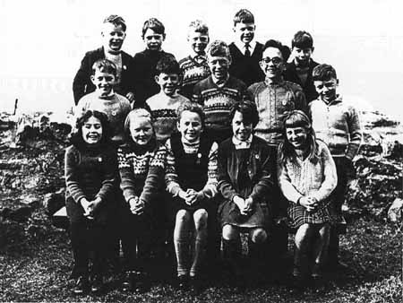 Zoom in Torridon School late 1960s.