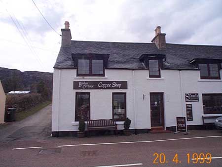 Zoom in Coffee Shop, Poolewe