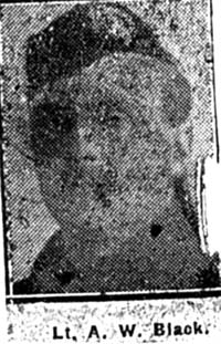Black A W, Lieut, Alness