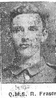 Fraser Roderick, QMS, Alness